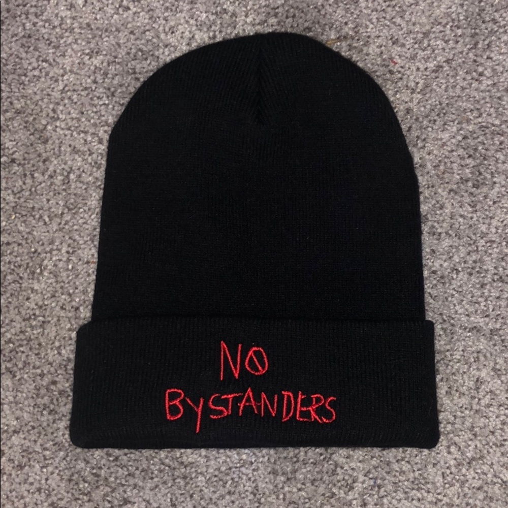 No Bystanders beanie from Astroworld